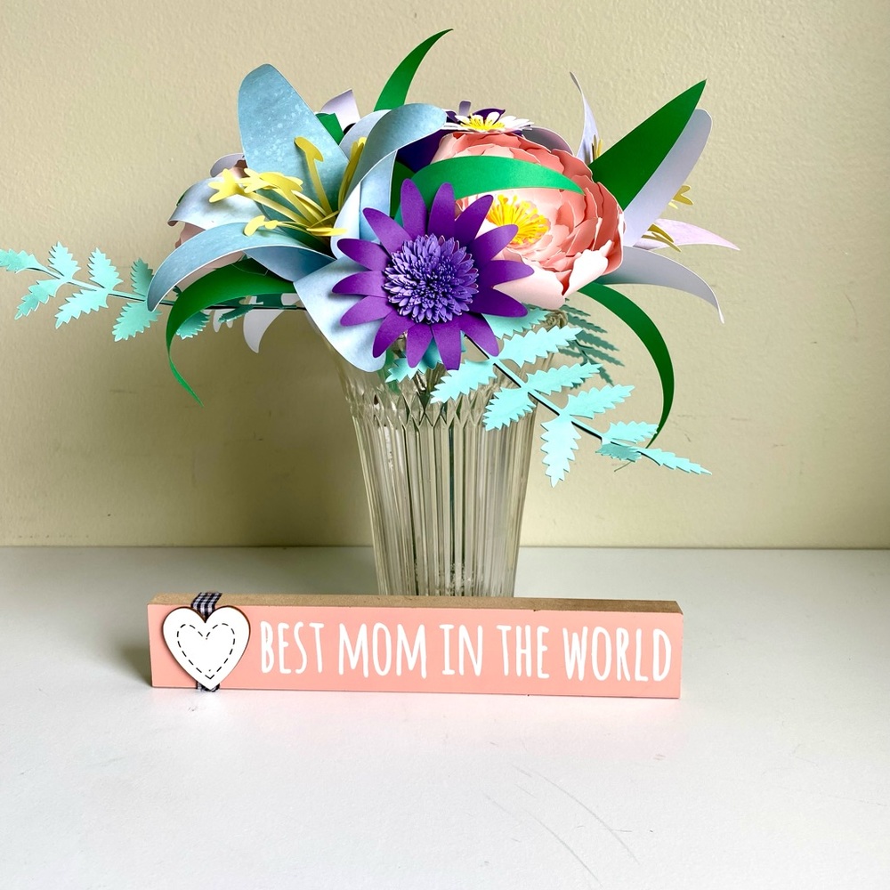 Paper Flower Bouquet for Mother’s Day